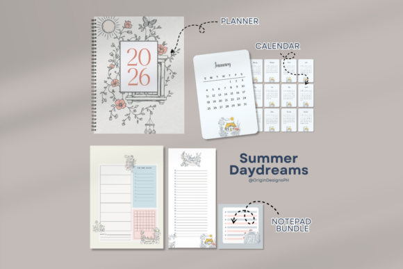 2026 Planner Calendar Notepad: Elevate Your Design Workflow