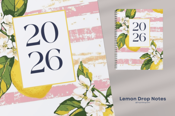 2026 Planner - Lemon Drop: A Design Tool for Visual Clarity