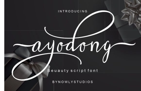 Ayodong: Elevate Your Designs with Elegant Handwritten Typography