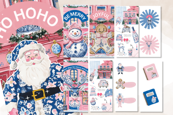 Christmas Planner Journal Scrapbook Page: Designing Festive Memories