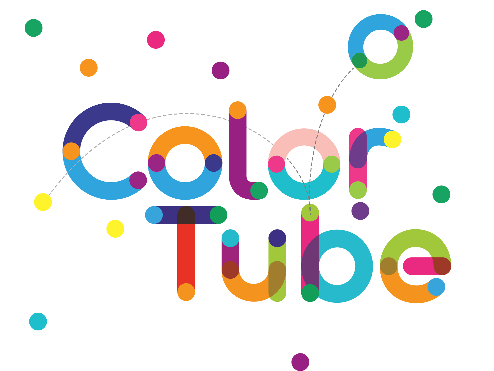 Color Tube Pro Font: Infusing Playful Energy into Modern Design