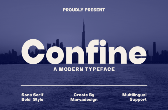 Confine: A Modern Sans Serif for Clear Communication