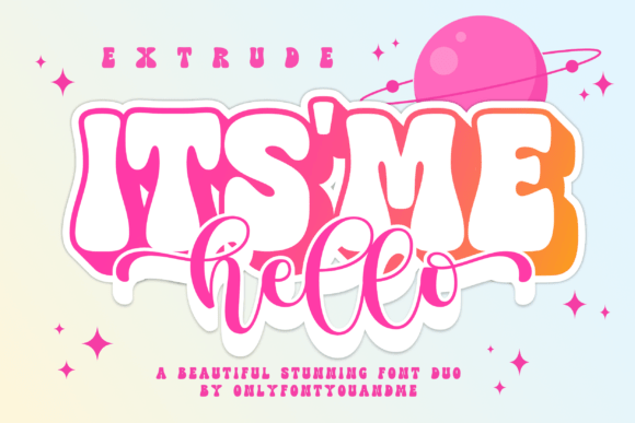 Discover the Dynamic Duo: Its Me Hello Font Pairing