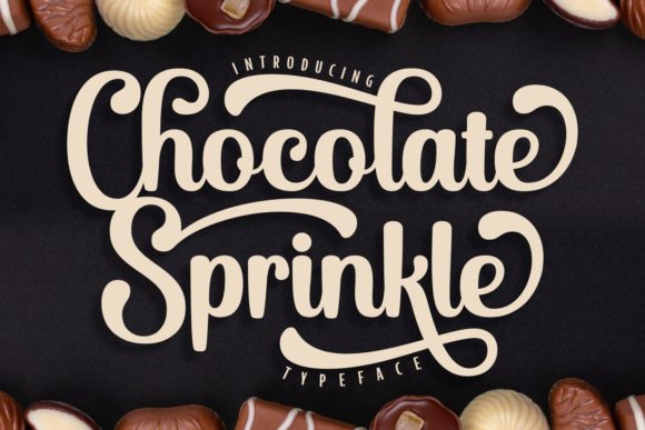 Elevate Your Designs with the Chocolate Sprinkle Script Font