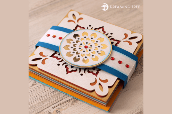 Elevate Your Stationery with the Seasons Card Band SVG
