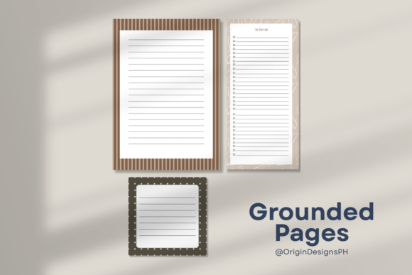 Grounded Pages: A Notepad Bundle for Thoughtful Design