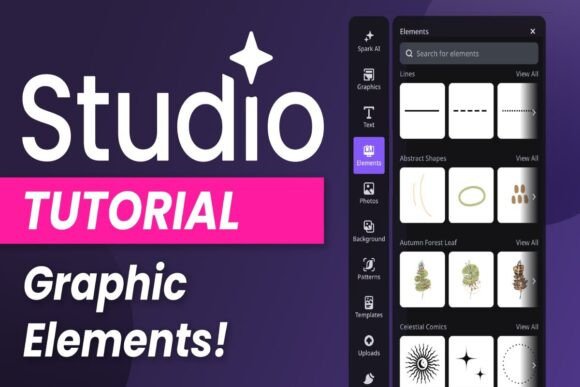 Master Graphic Design: How to Use the Elements in Studio