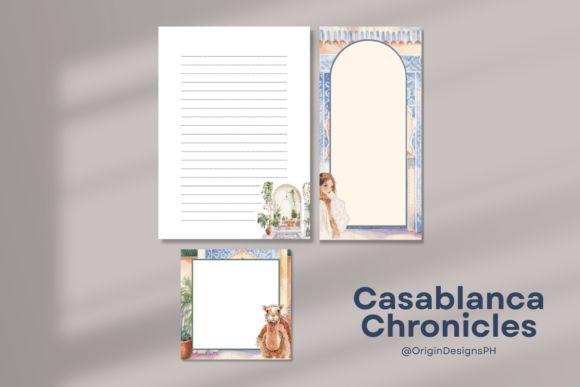 Notepad Bundle - Casablanca Chronicles: A Designer's Toolkit for Tangible Branding