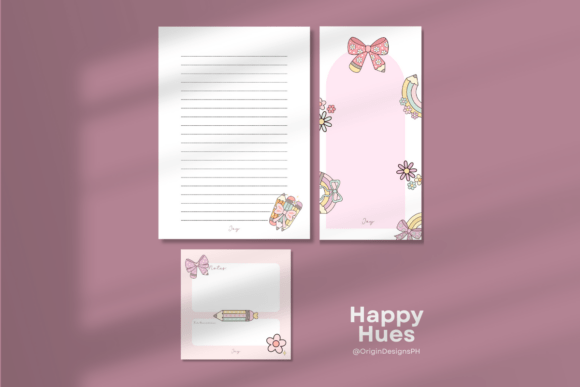 Notepad Bundle - Happy Hues: Your Creative Canvas Awaits