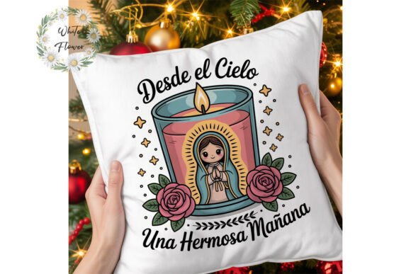 Our Lady of Guadalupe Candle PNG Clipart: A Designer's Devotional Asset