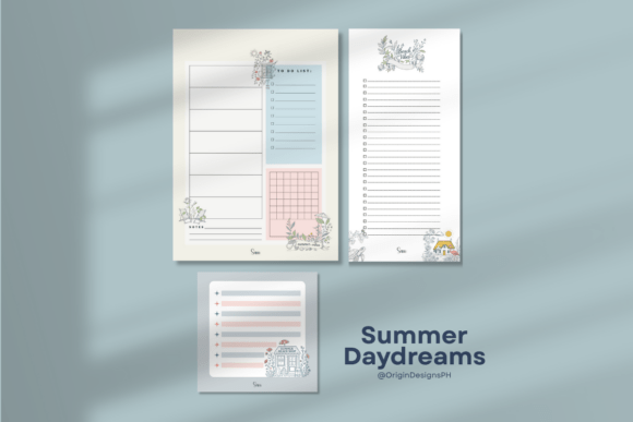 Summer Daydreams Notepad Bundle: Elevate Your Brand
