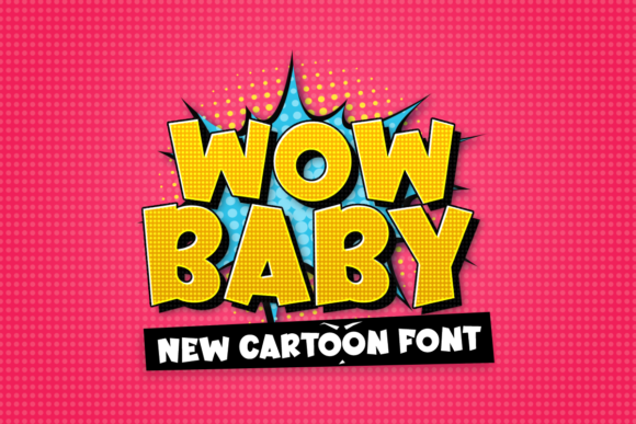 Wow Baby: A Versatile Display Font for Modern Design